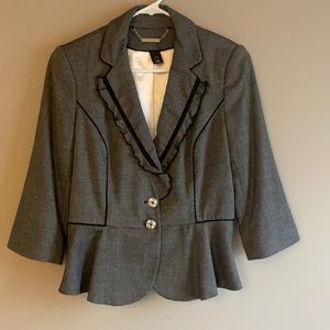 WHBM cropped jacket size 4